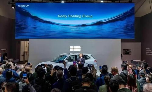 銀河e5首次亮相海外 吉利參展eva法蘭克福電動汽車博覽會